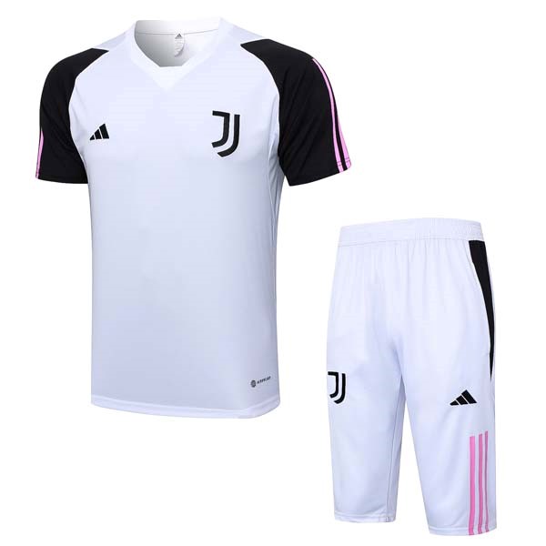 Camiseta Entrenamiento Juventus Conjunto Completo 2023/24 Blanco